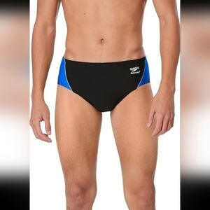 Speedo Men's Swimsuit Brief Endurance +Splice Team